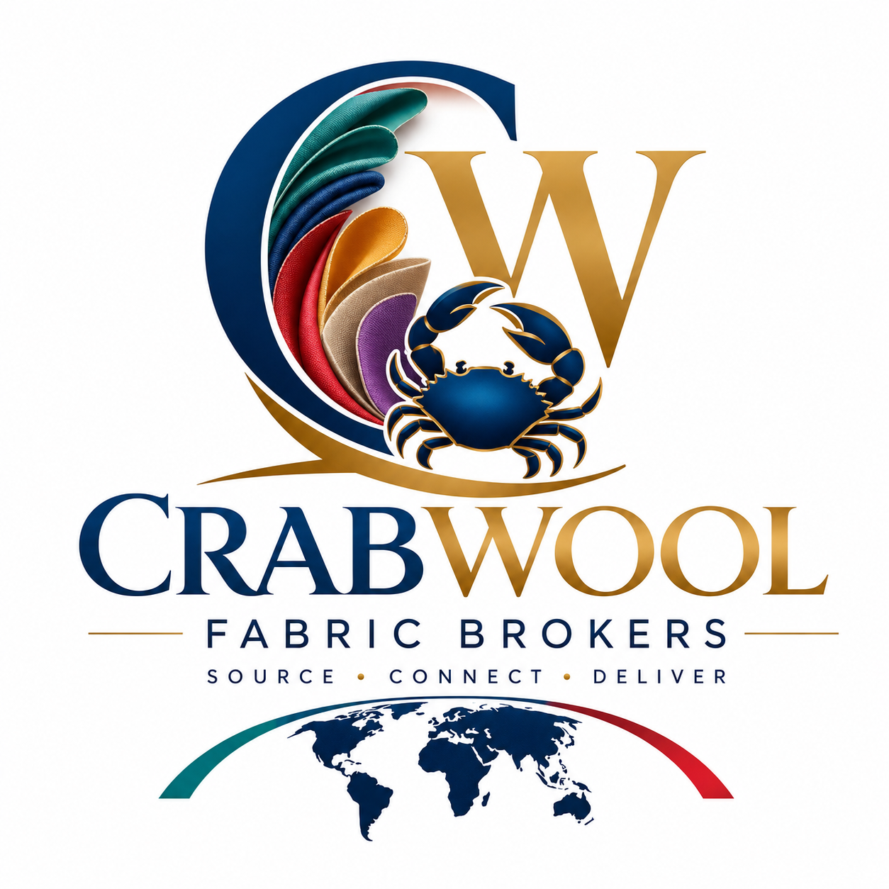 Crab Wool Fabrics